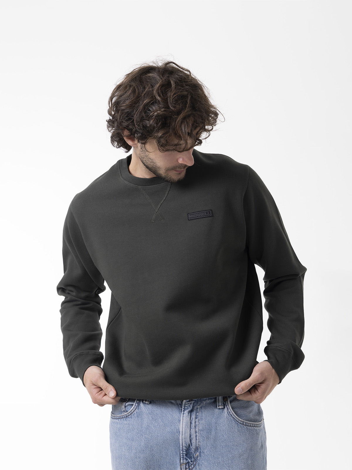 CREW NECK WITH FRONT