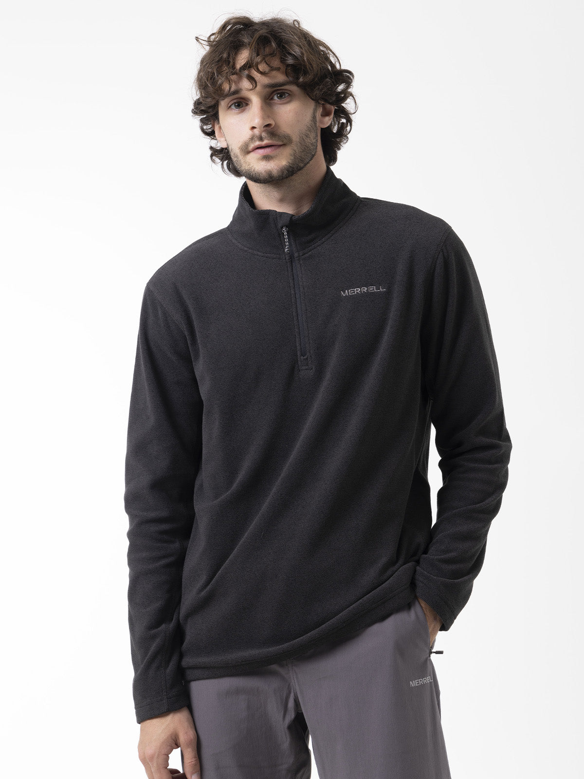 QUARTER KNITTED FLEE