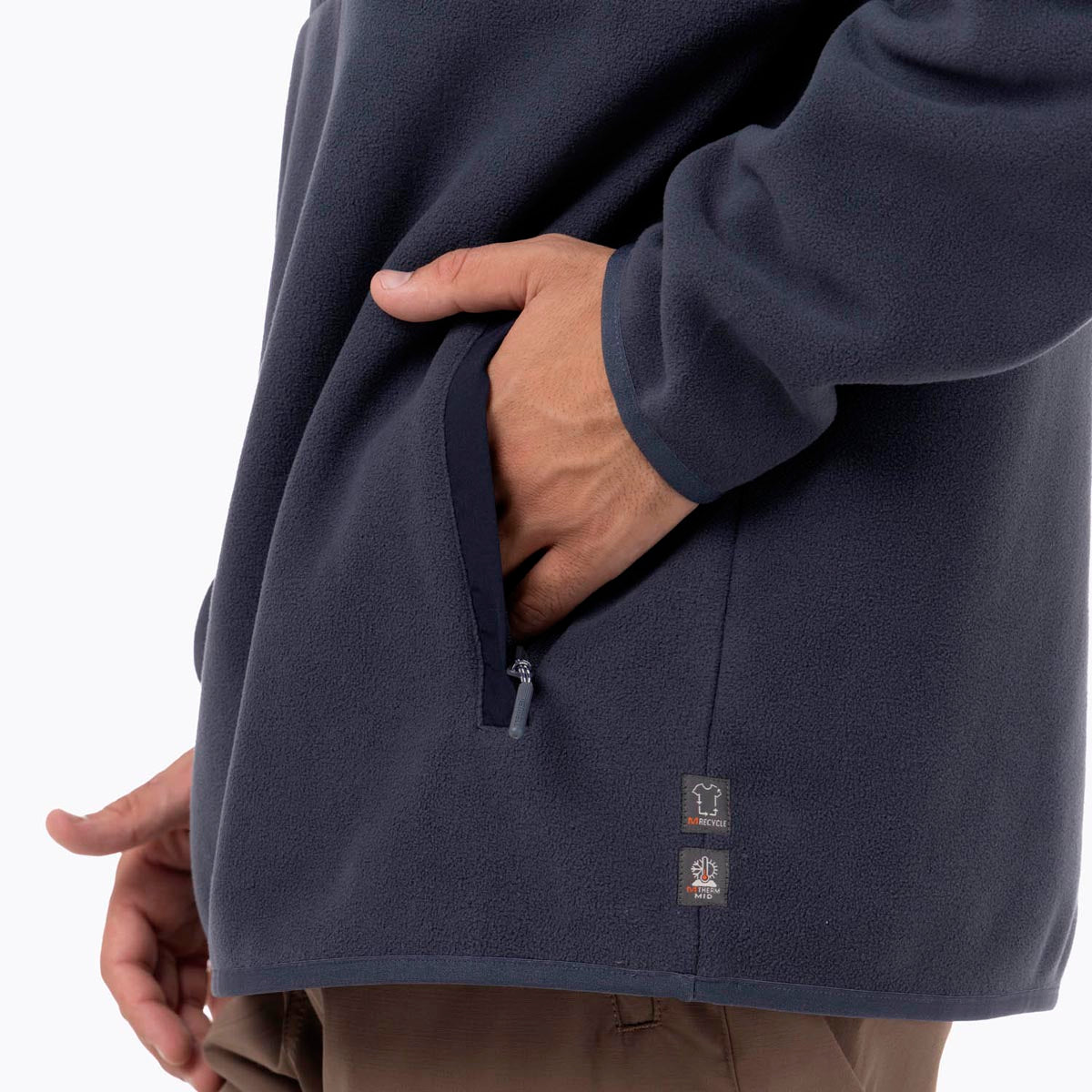 Polar Hombre Cleo Microfleece Wit