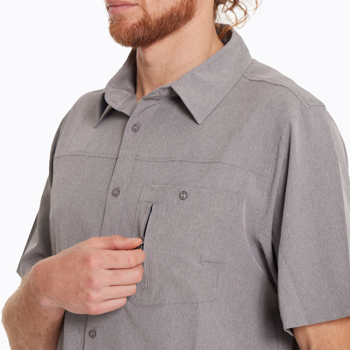 Camisa M/C Hombre Pantano Shirt
