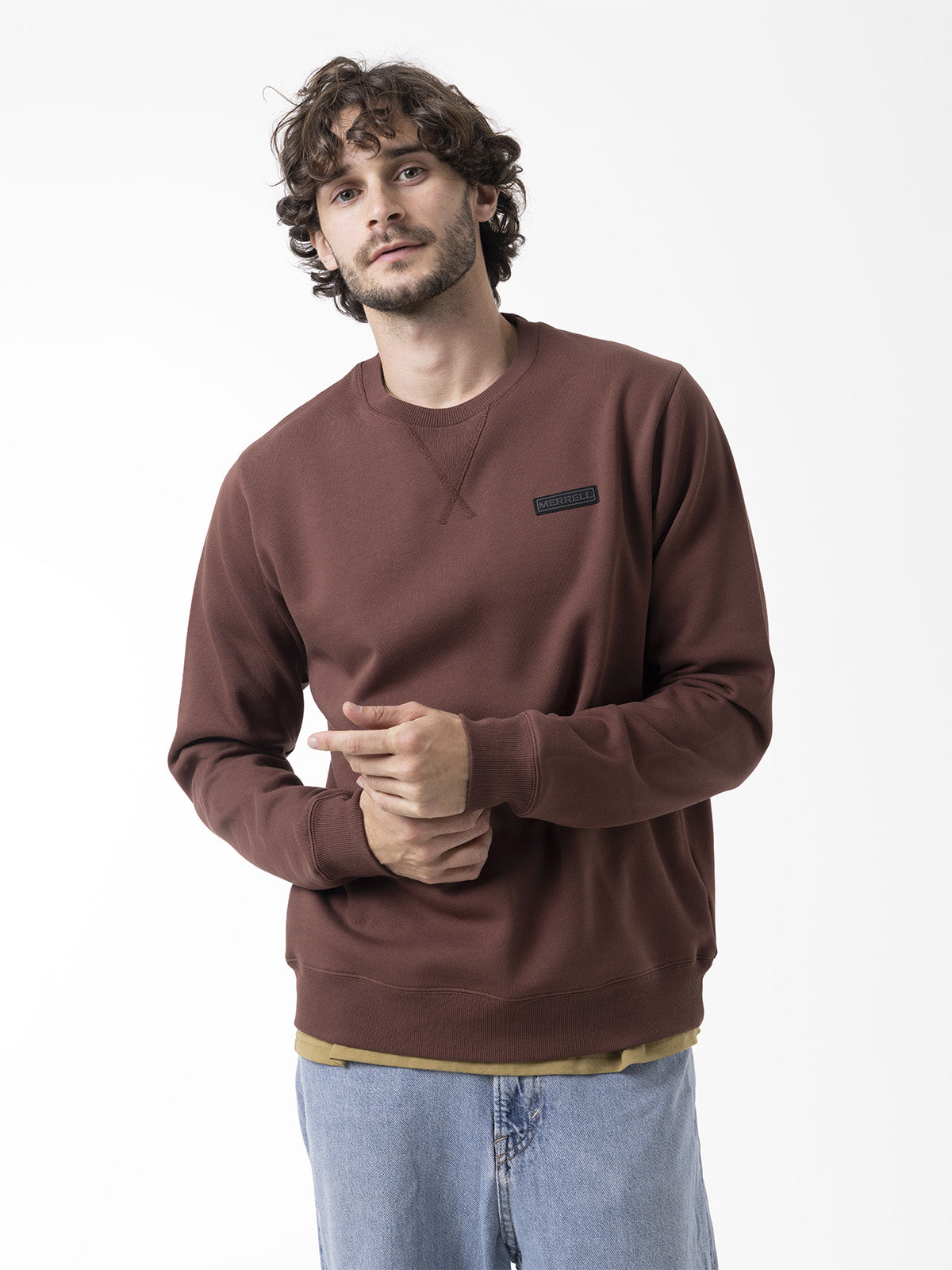 CREW NECK WITH FRONT
