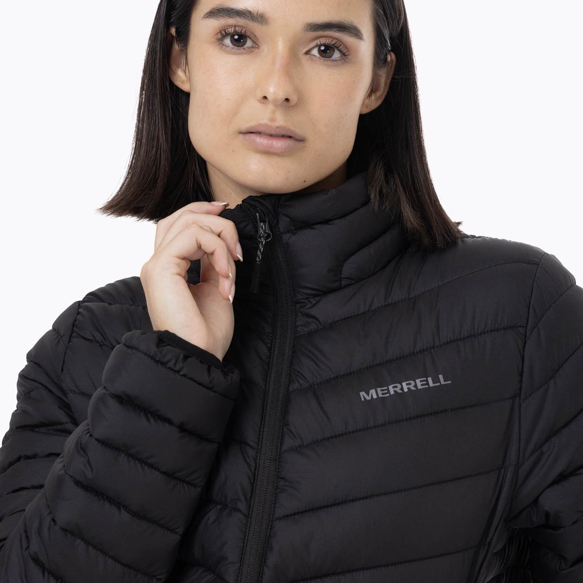 Campera Mujer Full Zipper Parka