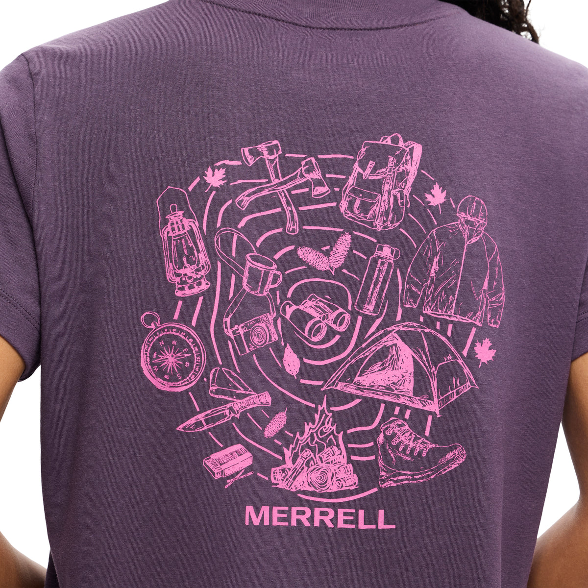 Remera Mujer Hiking gear