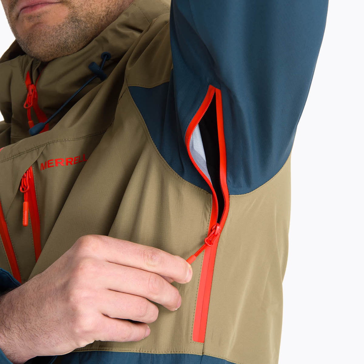 Impermeable Hombre Full Zipper Hardshel