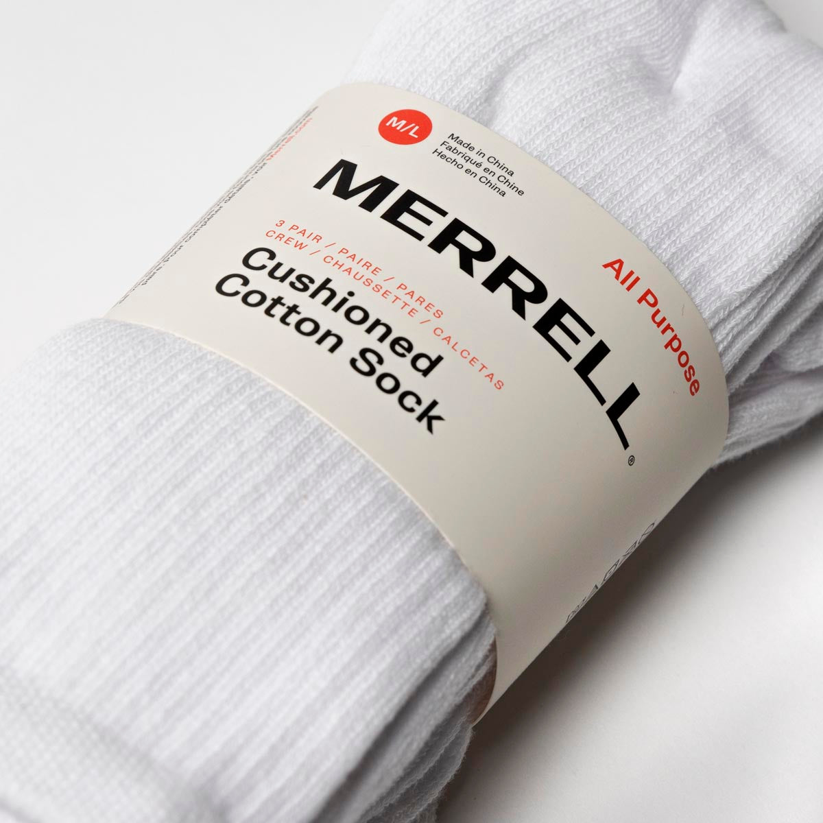 Calcetin Unisex Cushioned Cotton 3Pk
